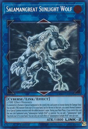 Salamangreat Sunlight Wolf [LD10-EN000] Ghost Rare - Yu-Gi-Oh! - Card Brawlers | Quebec | Canada |