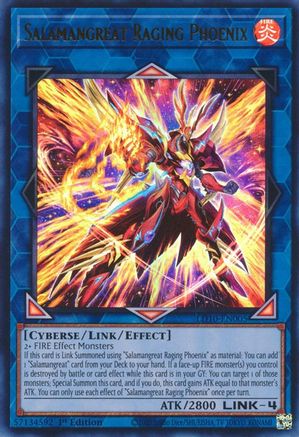Salamangreat Raging Phoenix [LD10-EN005] Ultra Rare - Yu-Gi-Oh! - Card Brawlers | Quebec | Canada |
