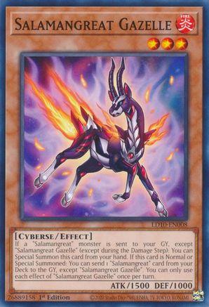 Salamangreat Gazelle [LD10-EN008] Common - Yu-Gi-Oh! - Card Brawlers | Quebec | Canada |