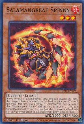 Salamangreat Spinny [LD10-EN009] Common - Yu-Gi-Oh! - Card Brawlers | Quebec | Canada |