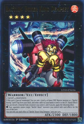 Battlin' Boxer King Dempsey [LD10-EN036] Ultra Rare - Yu-Gi-Oh! - Card Brawlers | Quebec | Canada |