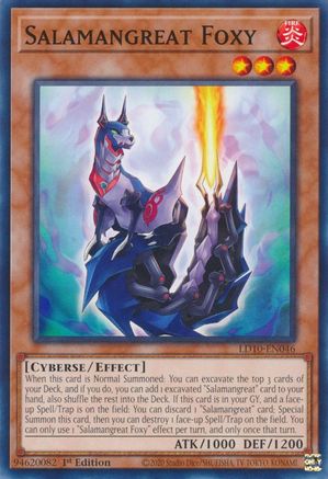Salamangreat Foxy [LD10-EN046] Common - Yu-Gi-Oh! - Card Brawlers | Quebec | Canada |