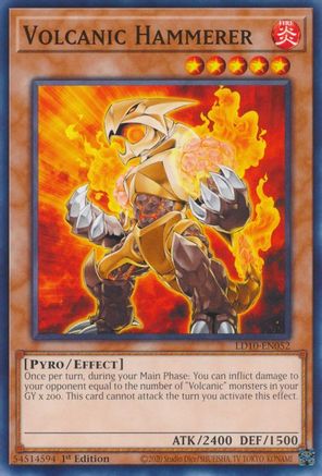Volcanic Hammerer [LD10-EN052] Common - Yu-Gi-Oh! - Card Brawlers | Quebec | Canada |