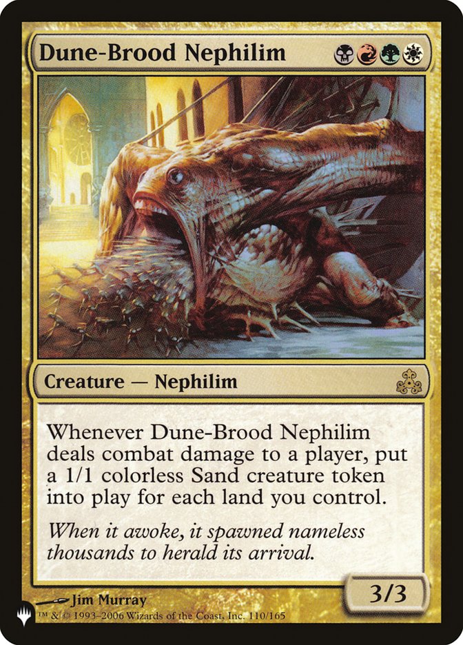 Dune-Brood Nephilim [The List] - Magic: The Gathering - Card Brawlers | Quebec | Canada |