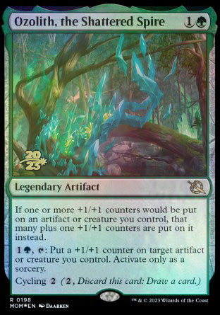 Ozolith, the Shattered Spire [March of the Machine Prerelease Promos] - Magic: The Gathering - Card Brawlers | Quebec | Canada |