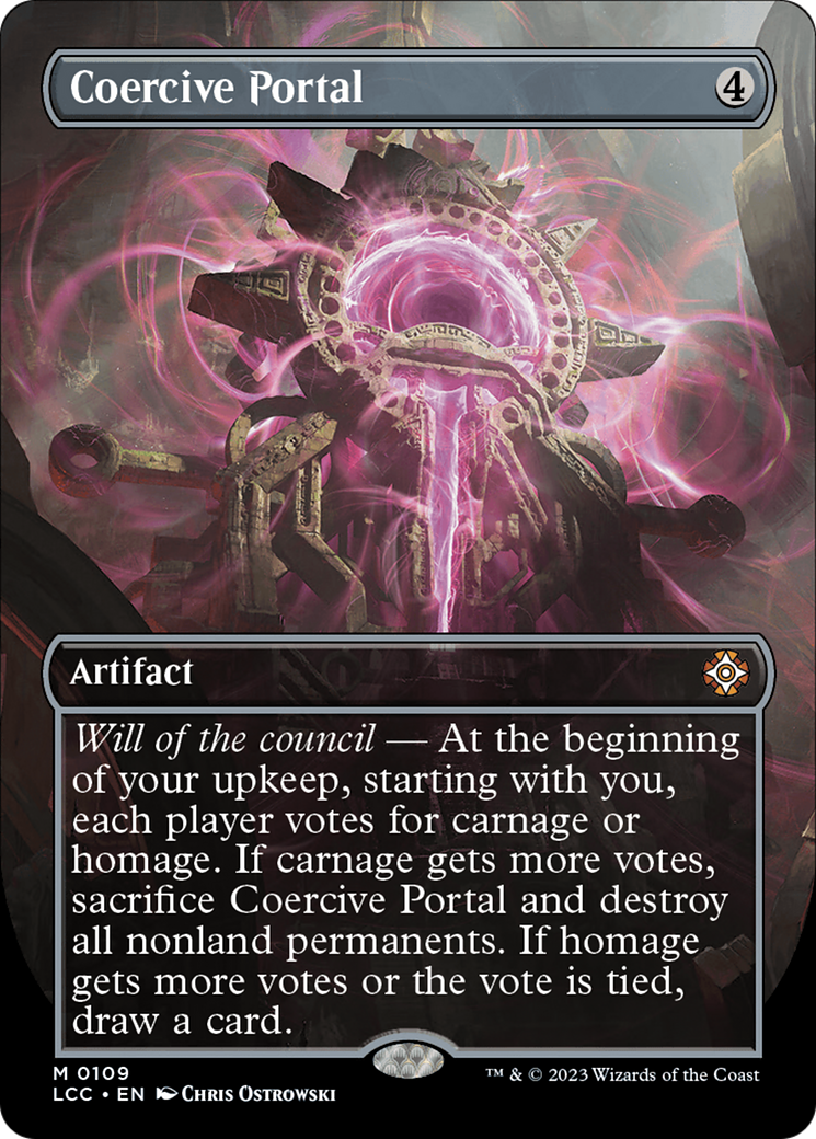 Coercive Portal (Borderless) [The Lost Caverns of Ixalan Commander] - Magic: The Gathering - Card Brawlers | Quebec | Canada |