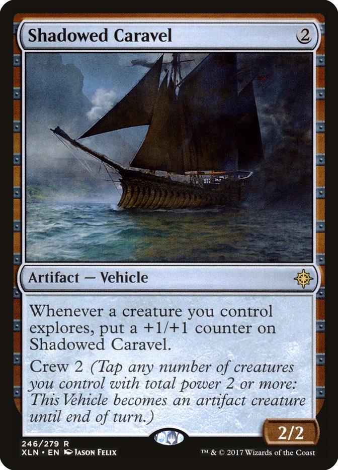 Shadowed Caravel [Ixalan] - Magic: The Gathering - Card Brawlers | Quebec | Canada |