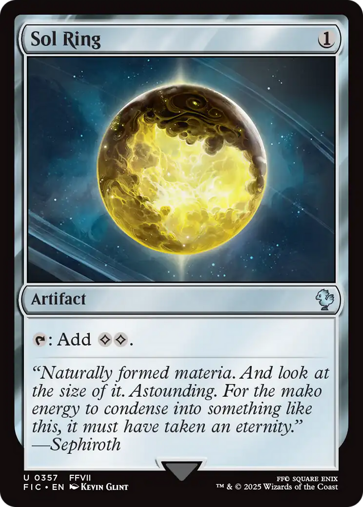 Sol Ring (0357) [FINAL FANTASY Commander] - Magic: The Gathering - Card Brawlers | Quebec | Canada |