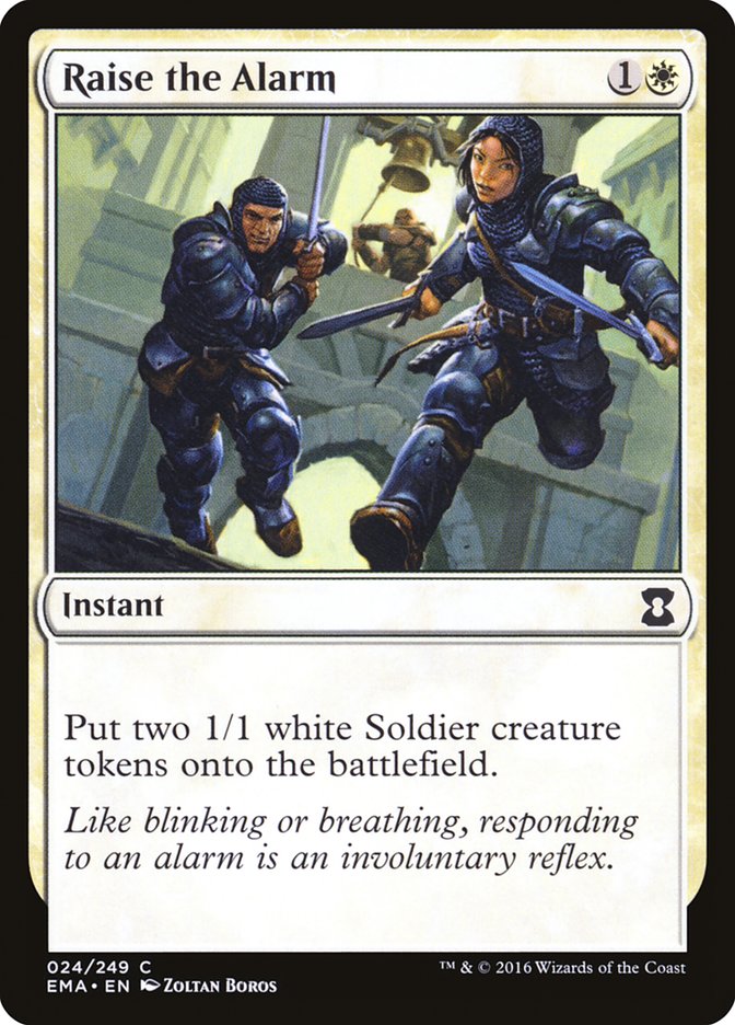 Raise the Alarm [Eternal Masters] - Magic: The Gathering - Card Brawlers | Quebec | Canada |