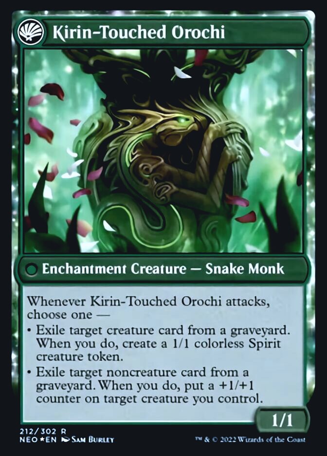 Teachings of the Kirin // Kirin-Touched Orochi [Kamigawa: Neon Dynasty Prerelease Promos] - Magic: The Gathering - Card Brawlers | Quebec | Canada |