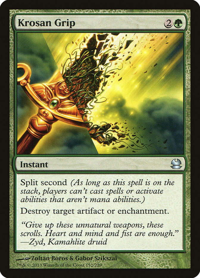 Krosan Grip [Modern Masters] - Magic: The Gathering - Card Brawlers | Quebec | Canada |