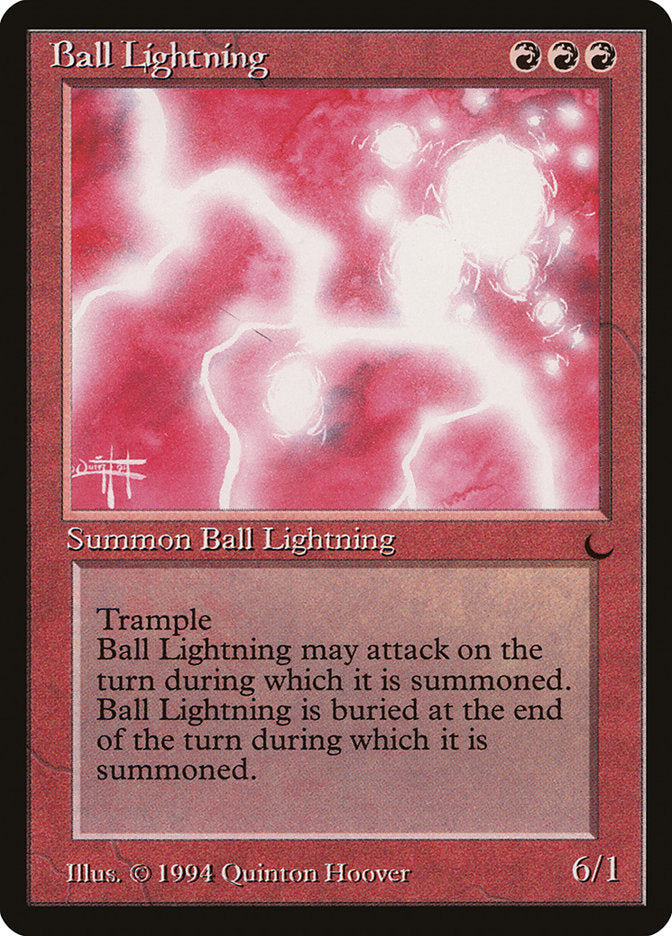 Ball Lightning [The Dark] - Magic: The Gathering - Card Brawlers | Quebec | Canada |