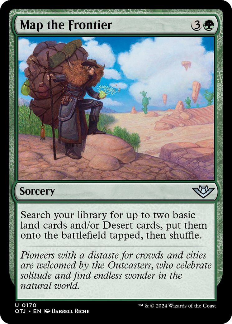 Map the Frontier [Outlaws of Thunder Junction] - Magic: The Gathering - Card Brawlers | Quebec | Canada |