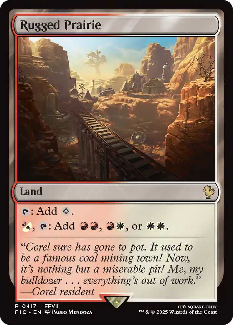 Rugged Prairie [FINAL FANTASY Commander] - Magic: The Gathering - Card Brawlers | Quebec | Canada |