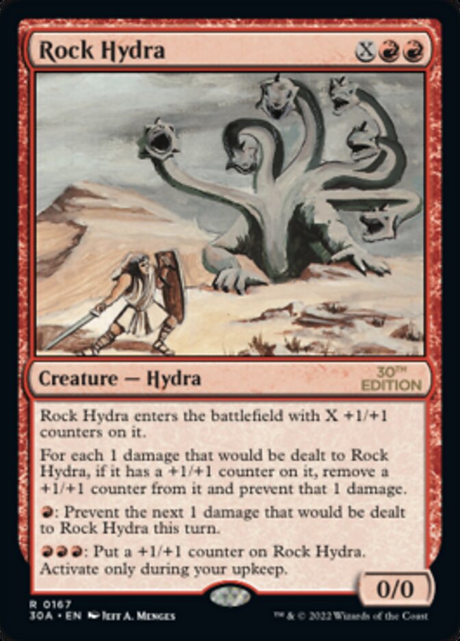 Rock Hydra [30th Anniversary Edition] - Magic: The Gathering - Card Brawlers | Quebec | Canada |