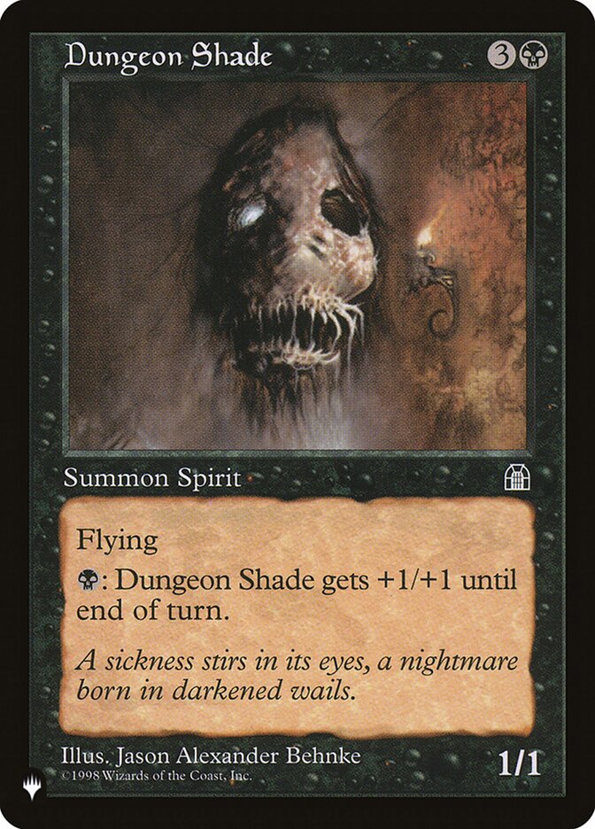 Dungeon Shade [The List] - Magic: The Gathering - Card Brawlers | Quebec | Canada |
