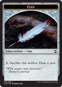 Clue // Construct (021) Double-Sided Token [Commander 2018 Tokens] - Magic: The Gathering - Card Brawlers | Quebec | Canada |