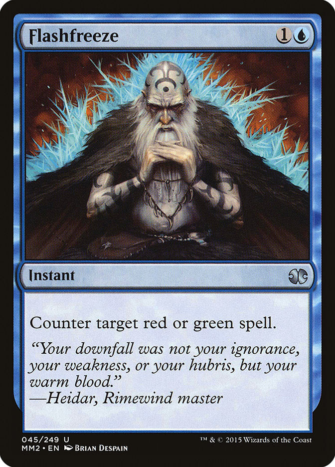 Flashfreeze [Modern Masters 2015] - Magic: The Gathering - Card Brawlers | Quebec | Canada |