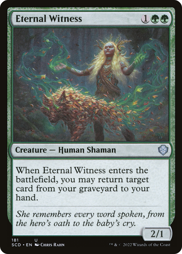 Eternal Witness [Starter Commander Decks] - Magic: The Gathering - Card Brawlers | Quebec | Canada |