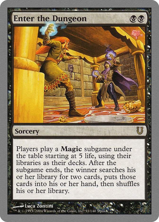 Enter the Dungeon [Unhinged] - Magic: The Gathering - Card Brawlers | Quebec | Canada |