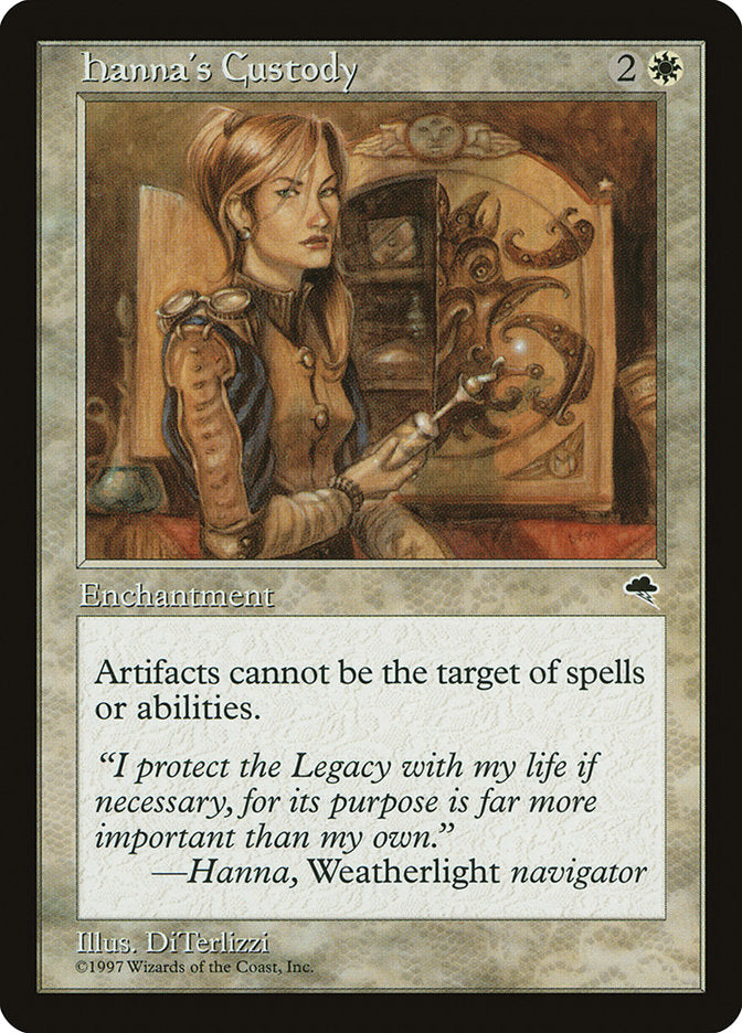 Hanna's Custody [Tempest] - Magic: The Gathering - Card Brawlers | Quebec | Canada |