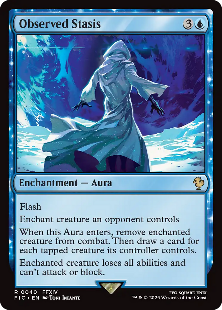 Observed Stasis [FINAL FANTASY Commander] - Magic: The Gathering - Card Brawlers | Quebec | Canada |