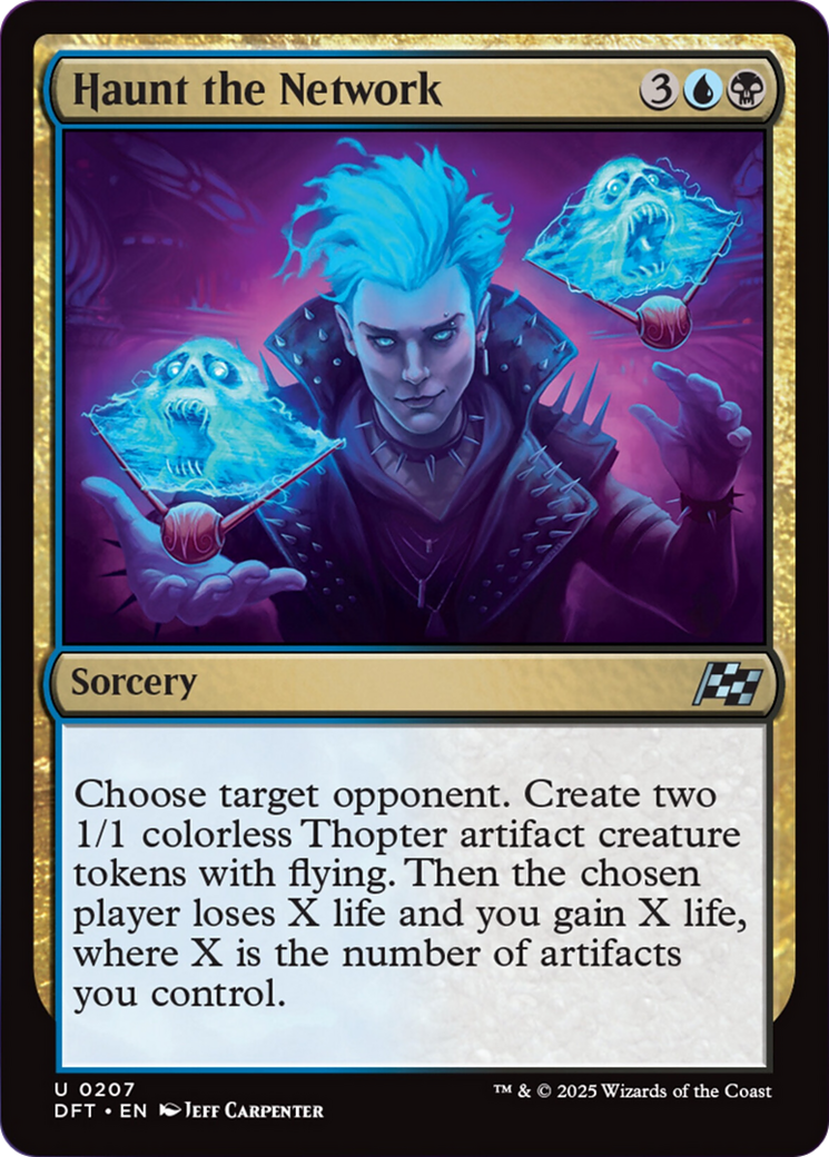 Haunt the Network [Aetherdrift] - Magic: The Gathering - Card Brawlers | Quebec | Canada |