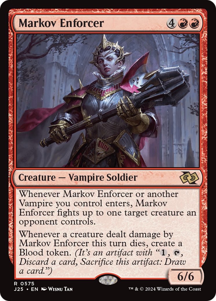 Markov Enforcer [Foundations Jumpstart] - Magic: The Gathering - Card Brawlers | Quebec | Canada |