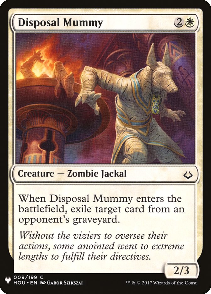 Disposal Mummy [Mystery Booster] - Magic: The Gathering - Card Brawlers | Quebec | Canada |