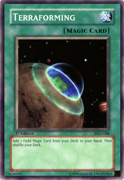 Terraforming [PGD-088] Common - Yu-Gi-Oh! - Card Brawlers | Quebec | Canada |