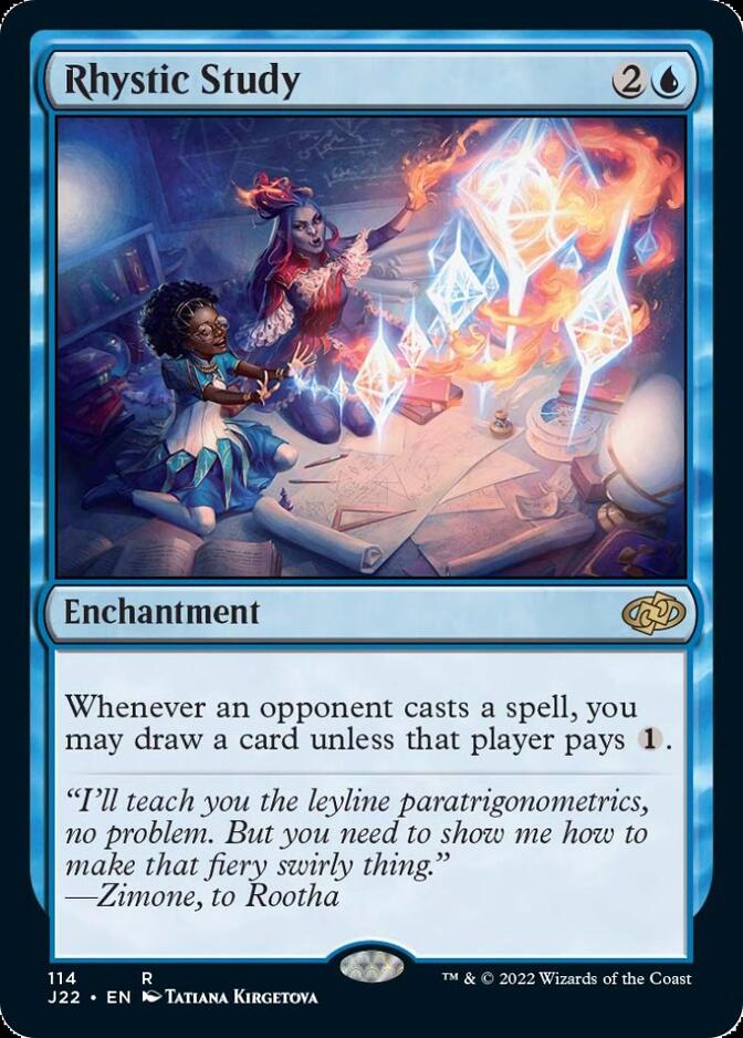 Rhystic Study [Jumpstart 2022] - Magic: The Gathering - Card Brawlers | Quebec | Canada |