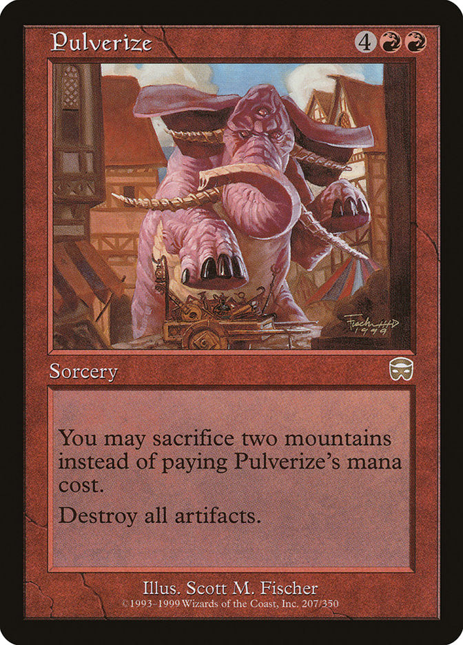 Pulverize [Mercadian Masques] - Magic: The Gathering - Card Brawlers | Quebec | Canada |