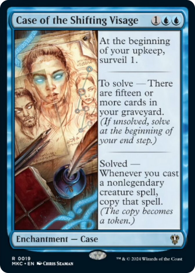 Case of the Shifting Visage [Murders at Karlov Manor Commander] - Magic: The Gathering - Card Brawlers | Quebec | Canada |