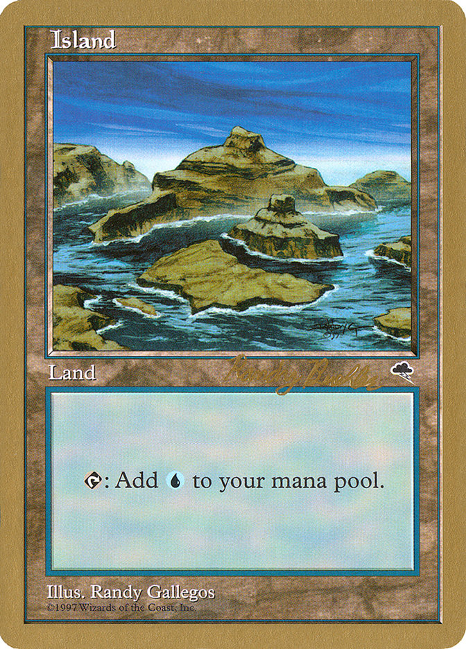 Island (rb338) (Randy Buehler) [World Championship Decks 1998] - Magic: The Gathering - Card Brawlers | Quebec | Canada |