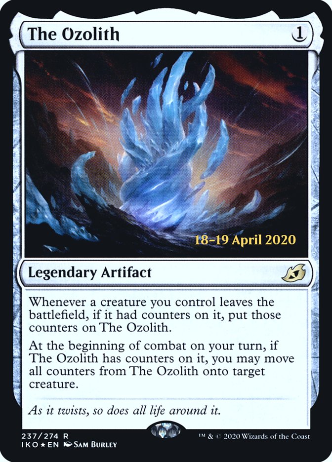 The Ozolith [Ikoria: Lair of Behemoths Prerelease Promos] - Magic: The Gathering - Card Brawlers | Quebec | Canada |