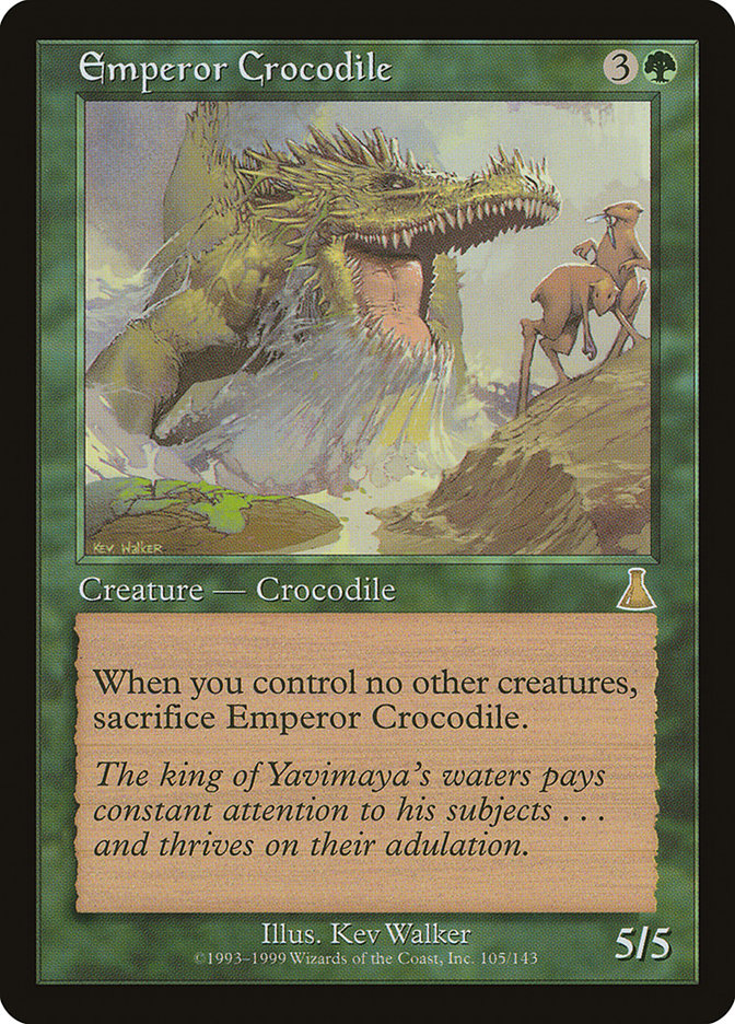 Emperor Crocodile [Urza's Destiny] - Magic: The Gathering - Card Brawlers | Quebec | Canada |