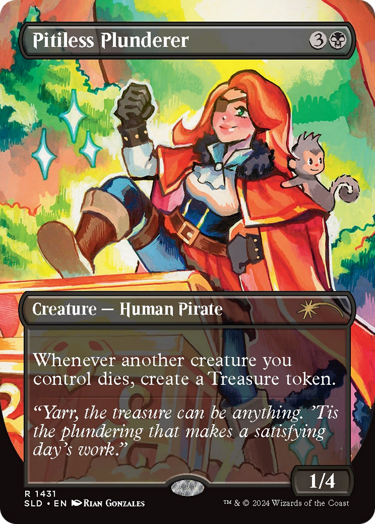Pitiless Plunderer (Rainbow Foil) [Secret Lair Drop Series] - Magic: The Gathering - Card Brawlers | Quebec | Canada |