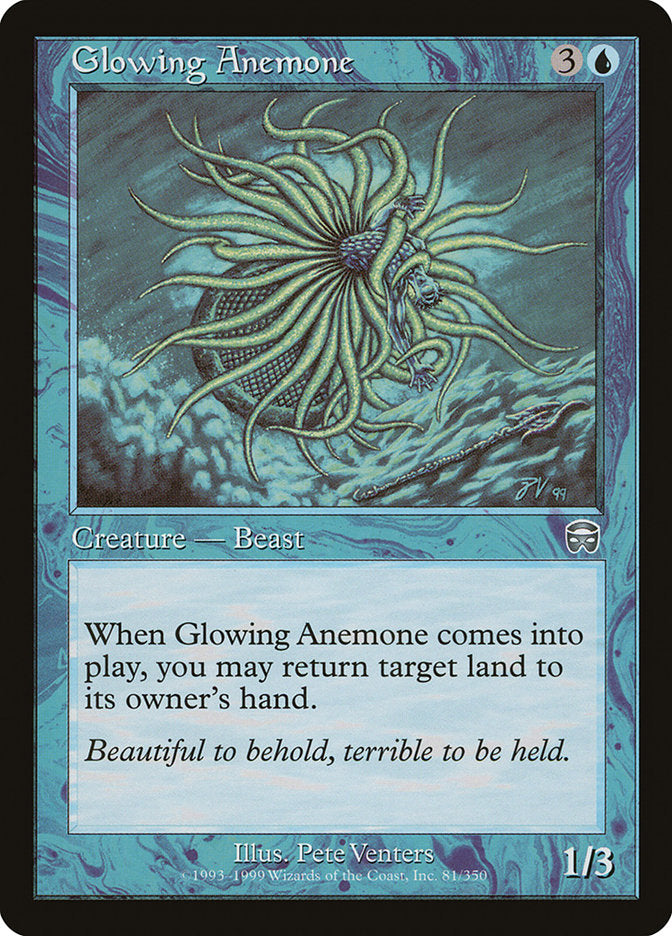 Glowing Anemone [Mercadian Masques] - Magic: The Gathering - Card Brawlers | Quebec | Canada |
