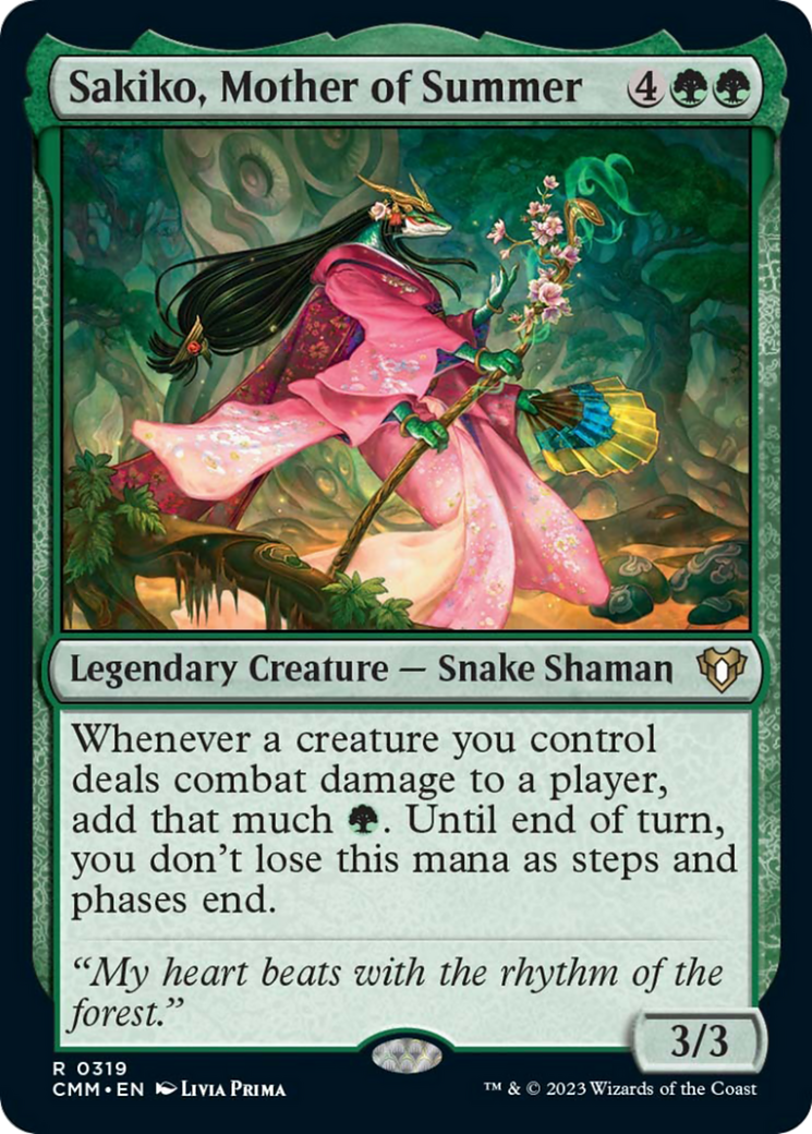 Sakiko, Mother of Summer [Commander Masters] - Magic: The Gathering - Card Brawlers | Quebec | Canada |