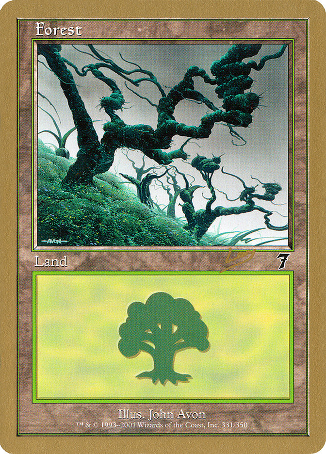 Forest (rl331) (Raphael Levy) [World Championship Decks 2002] - Magic: The Gathering - Card Brawlers | Quebec | Canada |