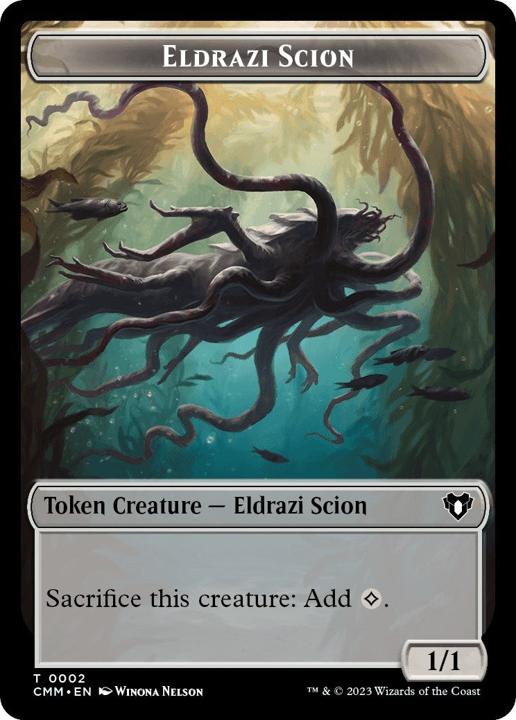 Eldrazi Scion // Satyr Double-Sided Token [Commander Masters Tokens] - Magic: The Gathering - Card Brawlers | Quebec | Canada |