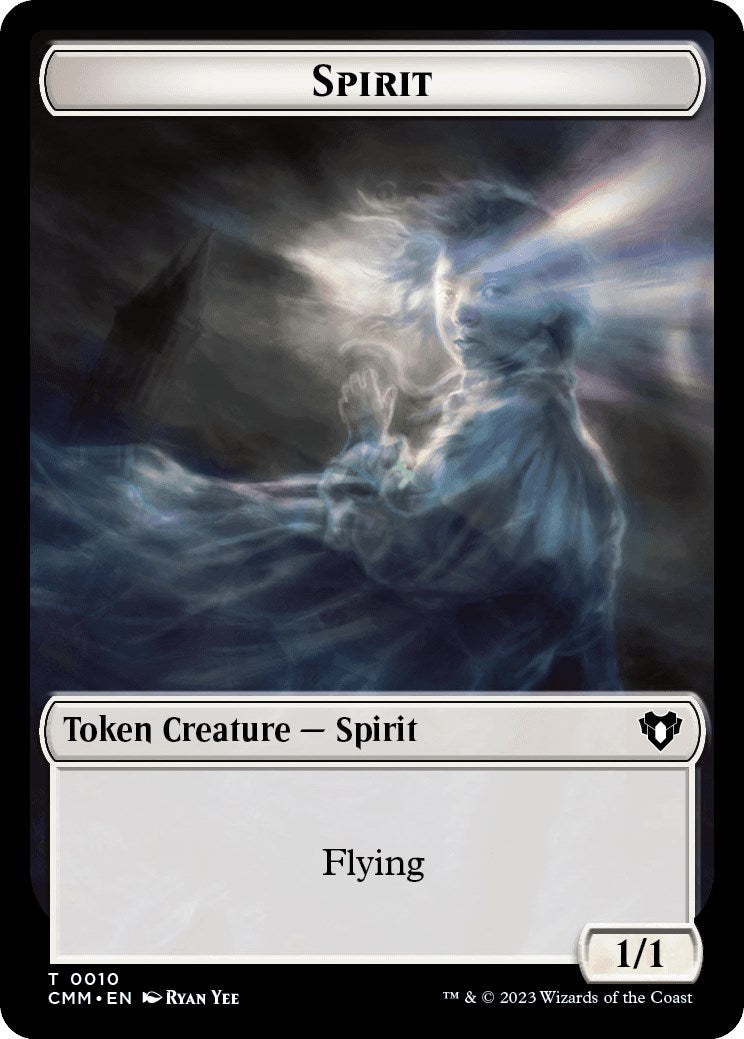 Spirit (0010) // Satyr Double-Sided Token [Commander Masters Tokens] - Magic: The Gathering - Card Brawlers | Quebec | Canada |