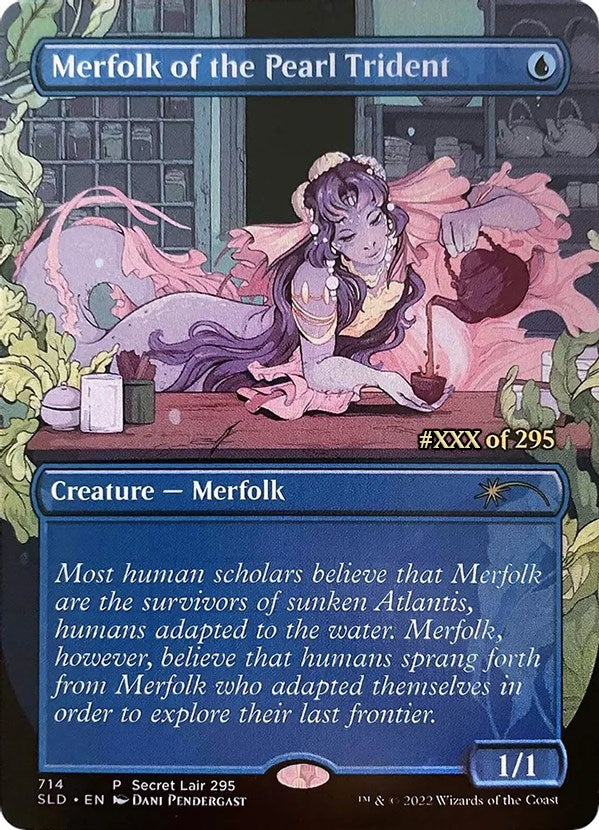 Merfolk of the Pearl Trident (Serial Numbered) [Secret Lair Drop Series] - Magic: The Gathering - Card Brawlers | Quebec | Canada |