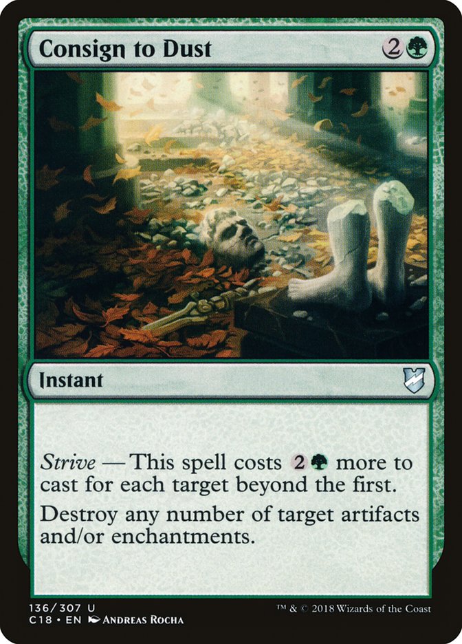 Consign to Dust [Commander 2018] - Magic: The Gathering - Card Brawlers | Quebec | Canada |