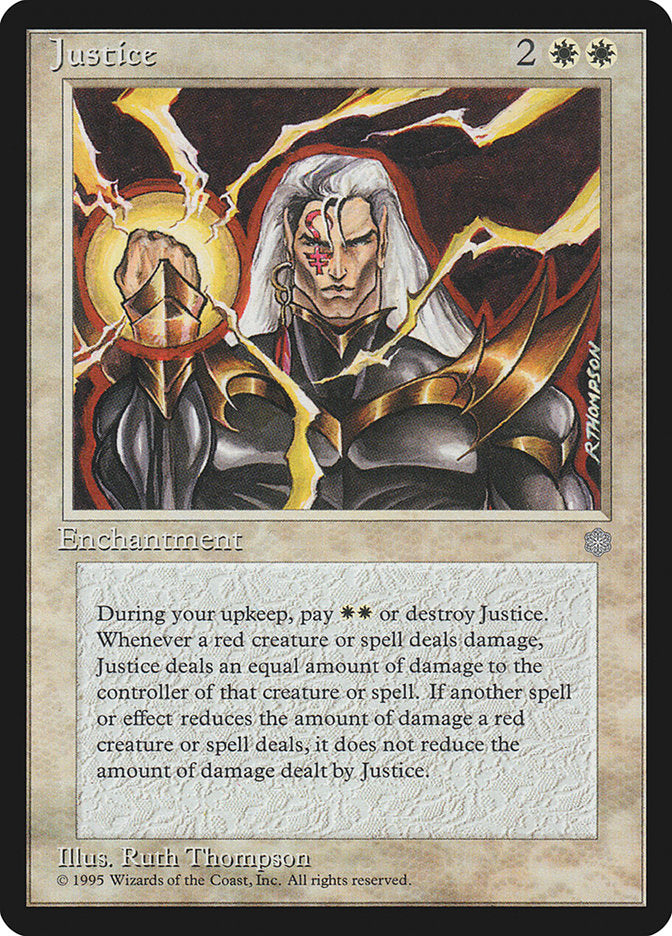 Justice [Ice Age] - Magic: The Gathering - Card Brawlers | Quebec | Canada |