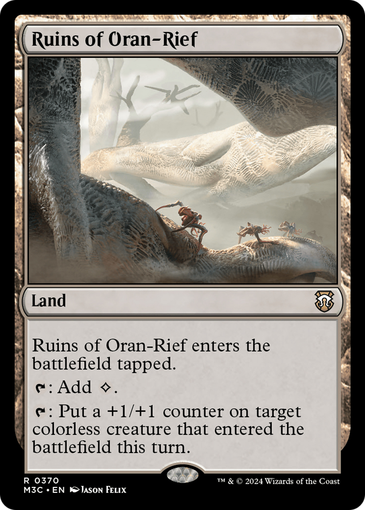 Ruins of Oran-Rief (Ripple Foil) [Modern Horizons 3 Commander] - Magic: The Gathering - Card Brawlers | Quebec | Canada |