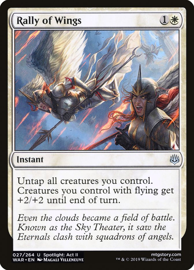 Rally of Wings [War of the Spark] - Magic: The Gathering - Card Brawlers | Quebec | Canada |
