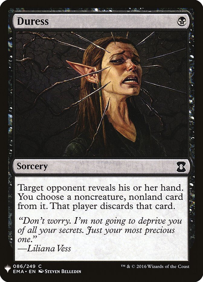 Duress [Mystery Booster] - Magic: The Gathering - Card Brawlers | Quebec | Canada |
