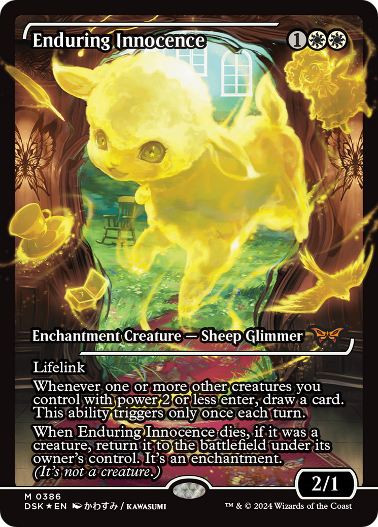 Enduring Innocence (Japan Showcase) [Duskmourn: House of Horror] - Magic: The Gathering - Card Brawlers | Quebec | Canada |