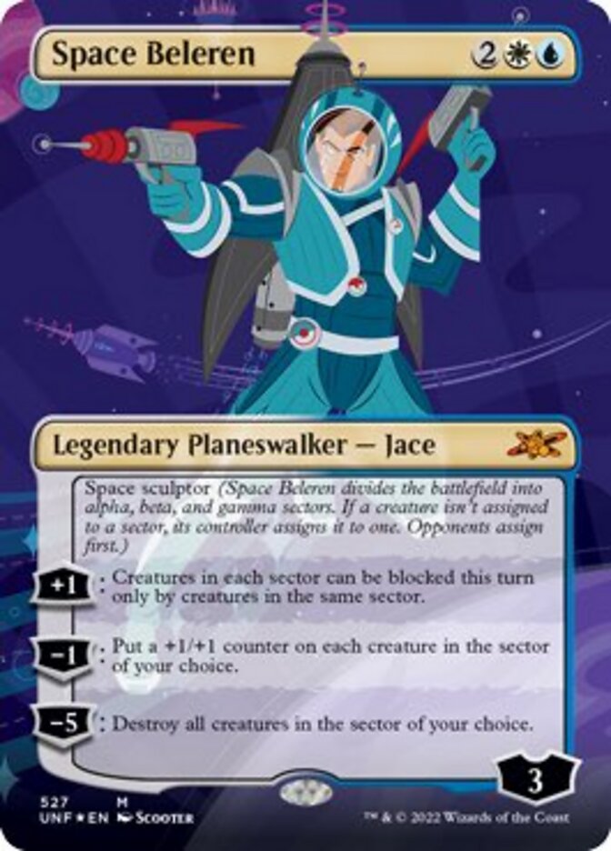 Space Beleren (Borderless) (Galaxy Foil) [Unfinity] - Magic: The Gathering - Card Brawlers | Quebec | Canada |